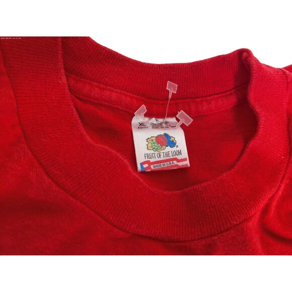 Vintage Fruit of the Loom Student Senate Christmas Party Long Sleeve T Shirt XL - Picture 3 of 9
